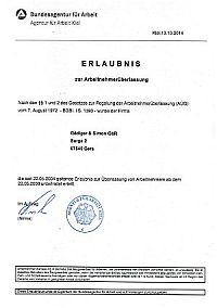 Erlaubnis